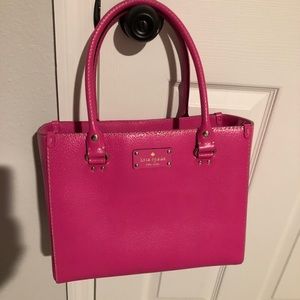 Kate space hot pink purse